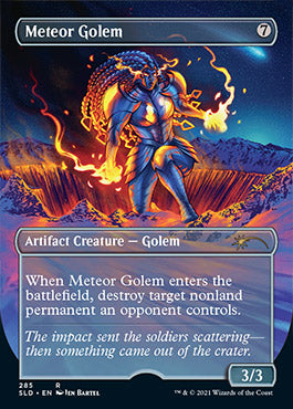 Meteor Golem (Borderless) [Secret Lair Drop Series] | Gate City Games LLC