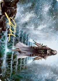 Karfell Harbinger Art Card (Gold-Stamped Signature) [Kaldheim Art Series] | Gate City Games LLC