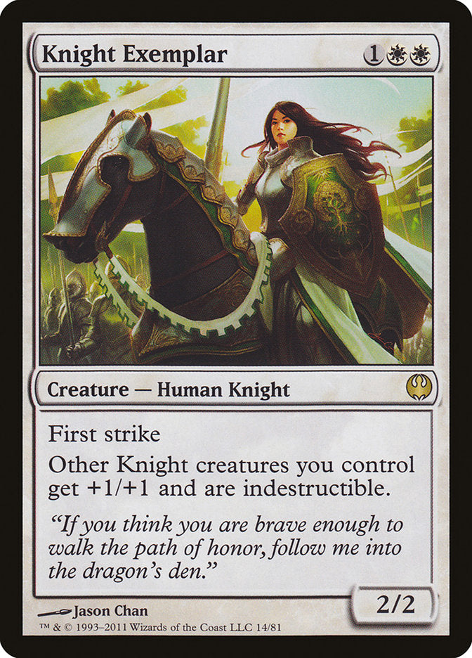 Knight Exemplar [Duel Decks: Knights vs. Dragons] | Gate City Games LLC