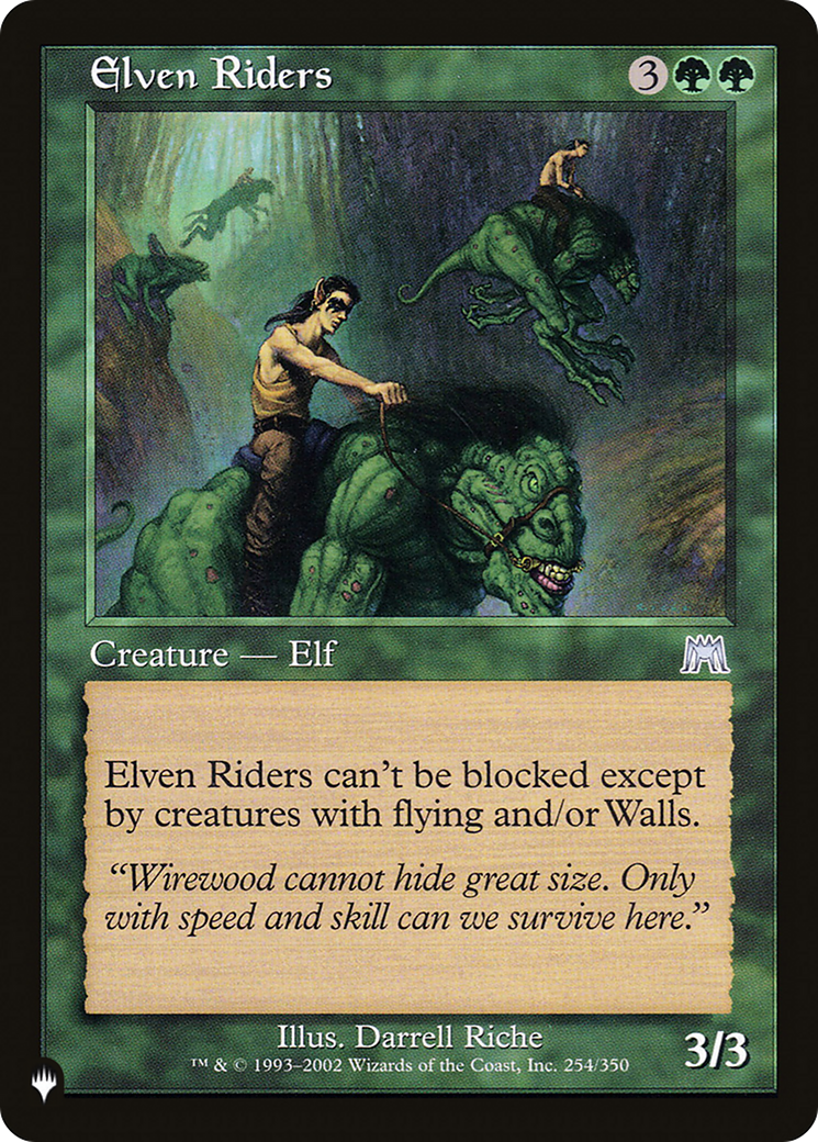 Elven Riders [The List] | Gate City Games LLC