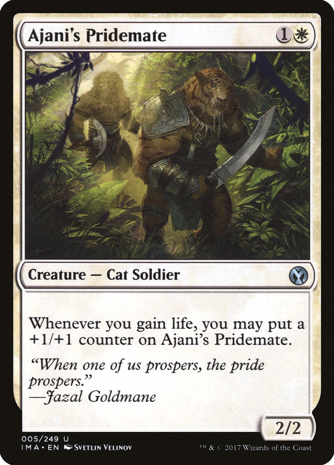 Ajani's Pridemate [Iconic Masters] | Gate City Games LLC