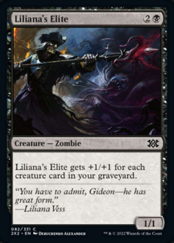 Liliana's Elite [Double Masters 2022] | Gate City Games LLC