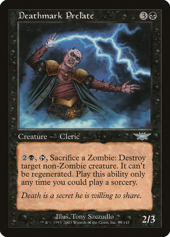 Deathmark Prelate [Legions] | Gate City Games LLC