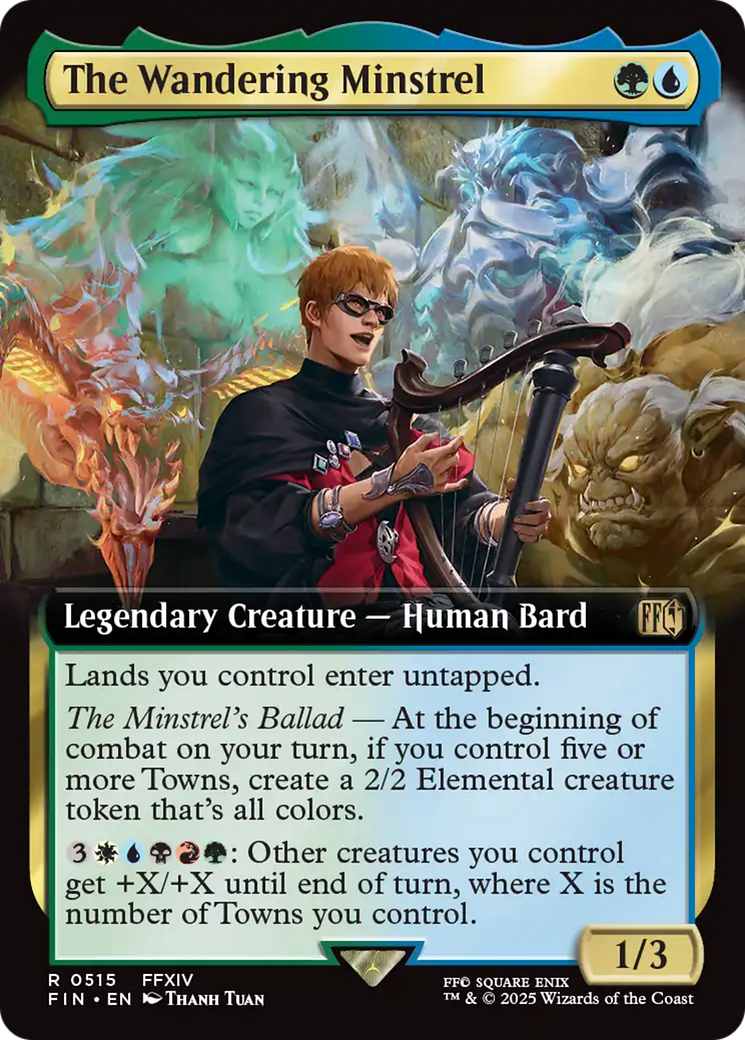 The Wandering Minstrel (Extended Art) [FINAL FANTASY] | Gate City Games LLC