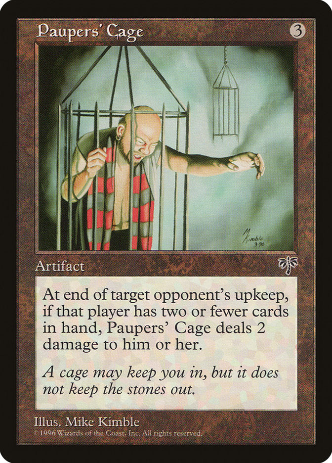 Paupers' Cage [Mirage] | Gate City Games LLC
