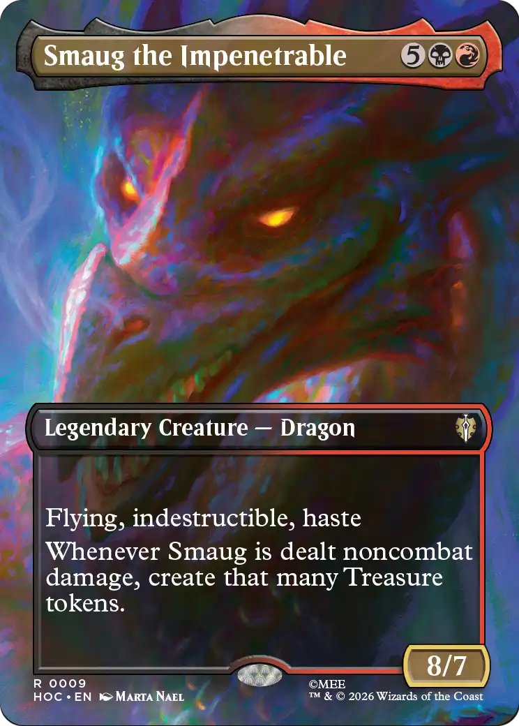 Smaug the Impenetrable (Borderless) [The Hobbit: Eternal-Legal] | Gate City Games LLC