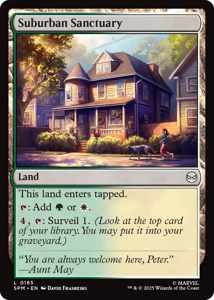 Suburban Sanctuary [Marvel's Spider-Man] | Gate City Games LLC