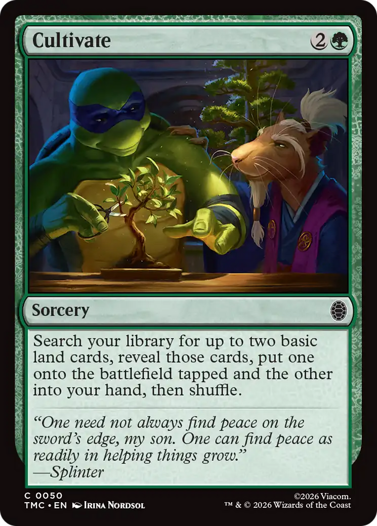 Cultivate [Teenage Mutant Ninja Turtles Commander] | Gate City Games LLC