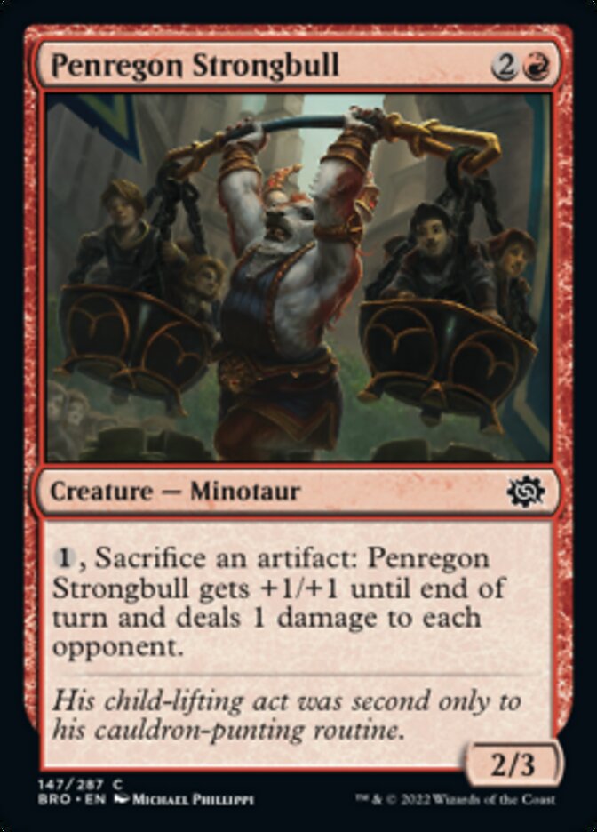 Penregon Strongbull [The Brothers' War] | Gate City Games LLC