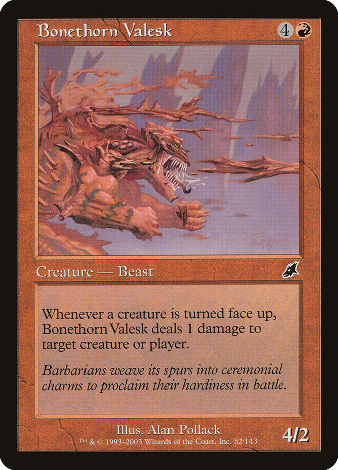 Bonethorn Valesk [Scourge] | Gate City Games LLC