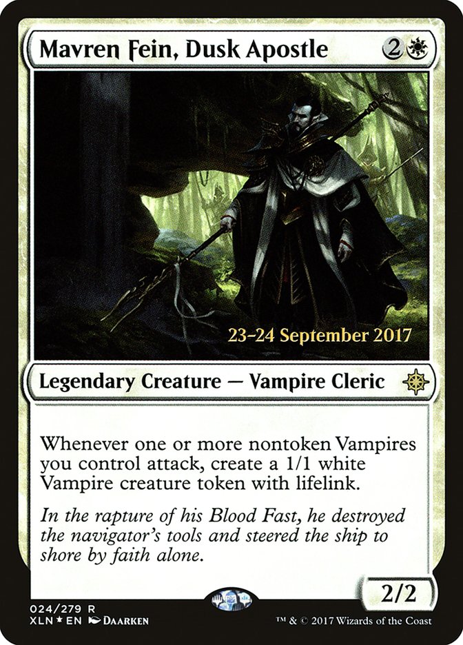 Mavren Fein, Dusk Apostle [Ixalan Prerelease Promos] | Gate City Games LLC