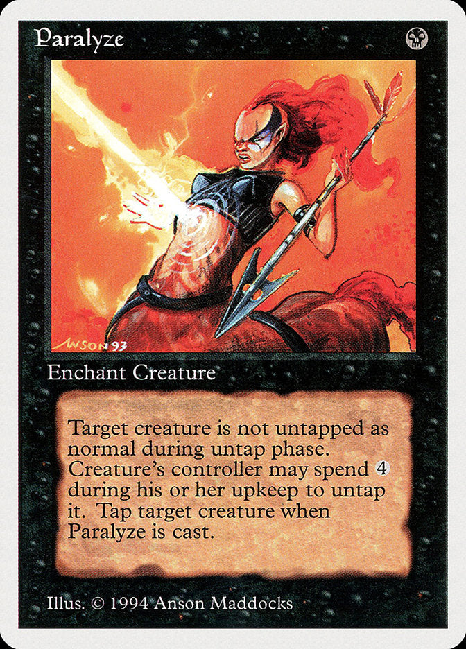 Paralyze [Summer Magic / Edgar] | Gate City Games LLC