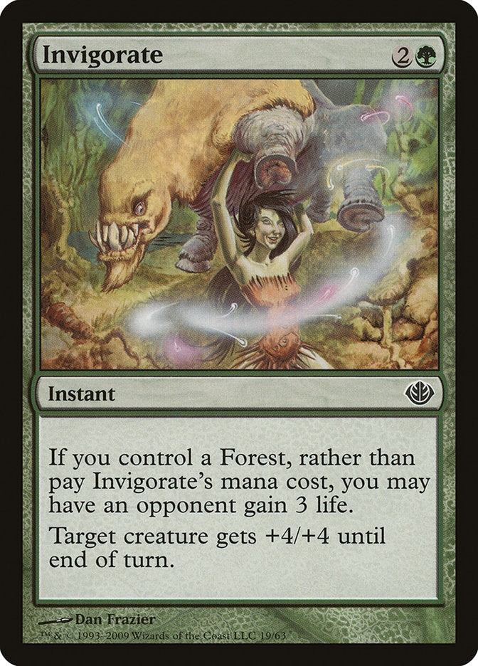 Invigorate [Duel Decks: Garruk vs. Liliana] | Gate City Games LLC
