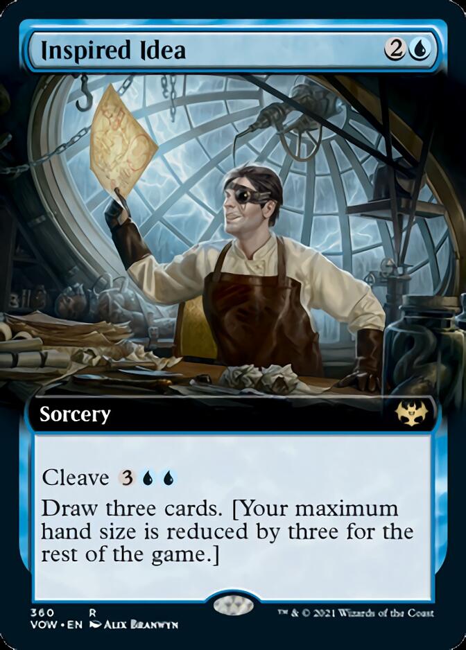 Inspired Idea (Extended Art) [Innistrad: Crimson Vow] | Gate City Games LLC