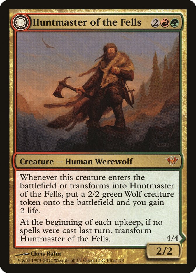 Huntmaster of the Fells // Ravager of the Fells [Dark Ascension] | Gate City Games LLC