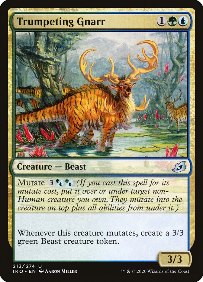 Trumpeting Gnarr [Ikoria: Lair of Behemoths] | Gate City Games LLC