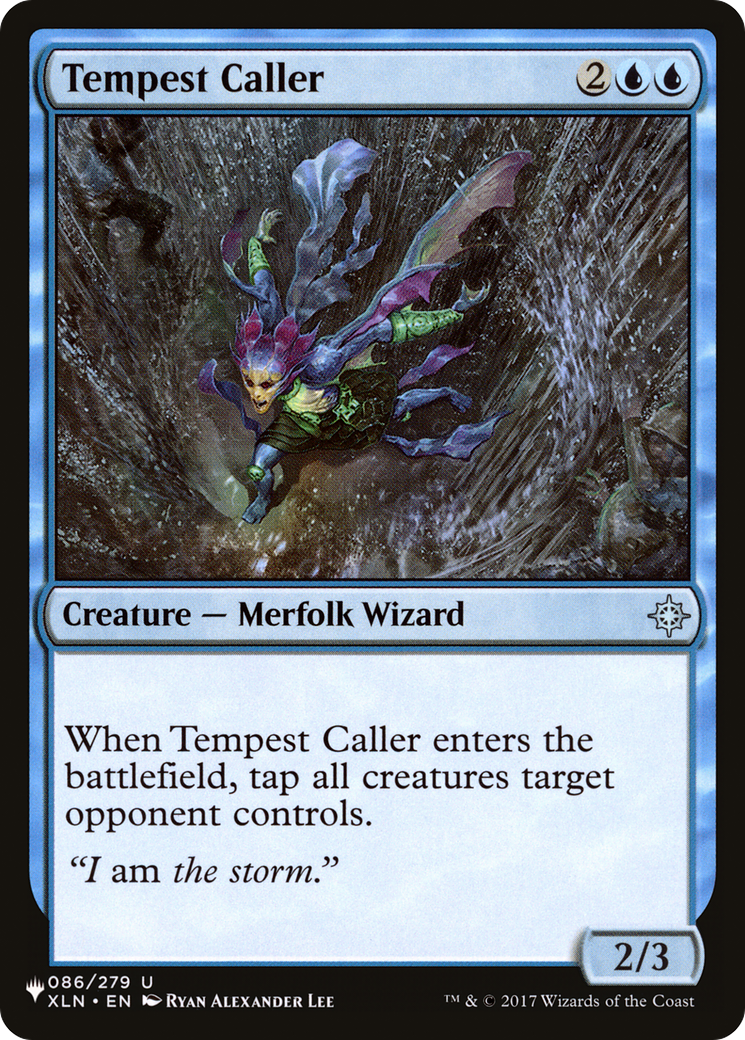 Tempest Caller [The List Reprints] | Gate City Games LLC