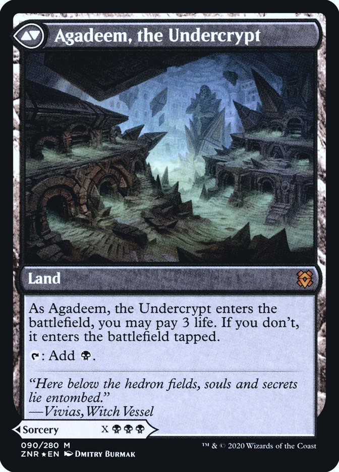 Agadeem's Awakening // Agadeem, the Undercrypt [Zendikar Rising Prerelease Promos] | Gate City Games LLC
