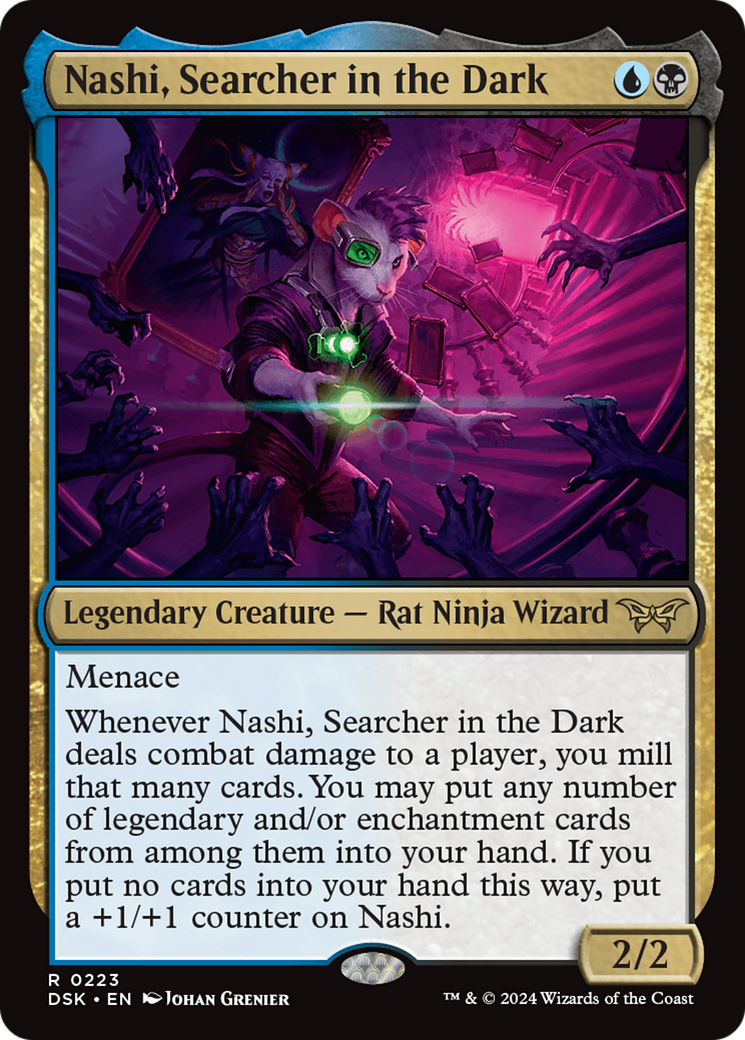 Nashi, Searcher in the Dark [Duskmourn: House of Horror] | Gate City Games LLC