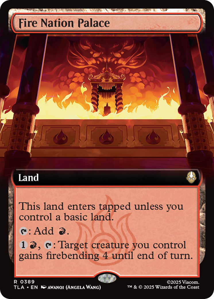 Fire Nation Palace (Extended Art) [Avatar: The Last Airbender] | Gate City Games LLC