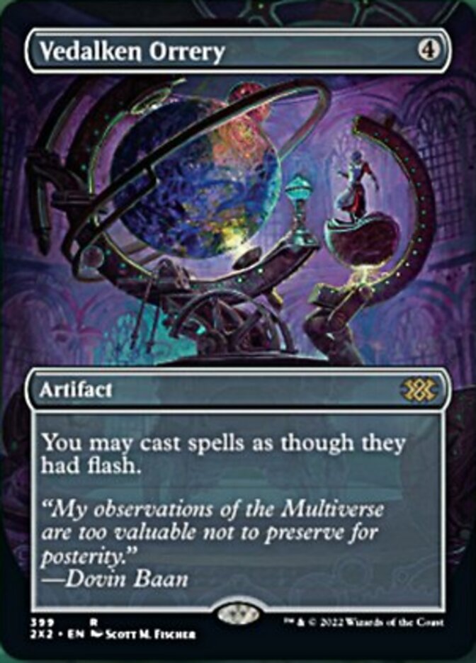 Vedalken Orrery (Borderless Alternate Art) [Double Masters 2022] | Gate City Games LLC