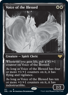 Voice of the Blessed [Innistrad: Double Feature] | Gate City Games LLC