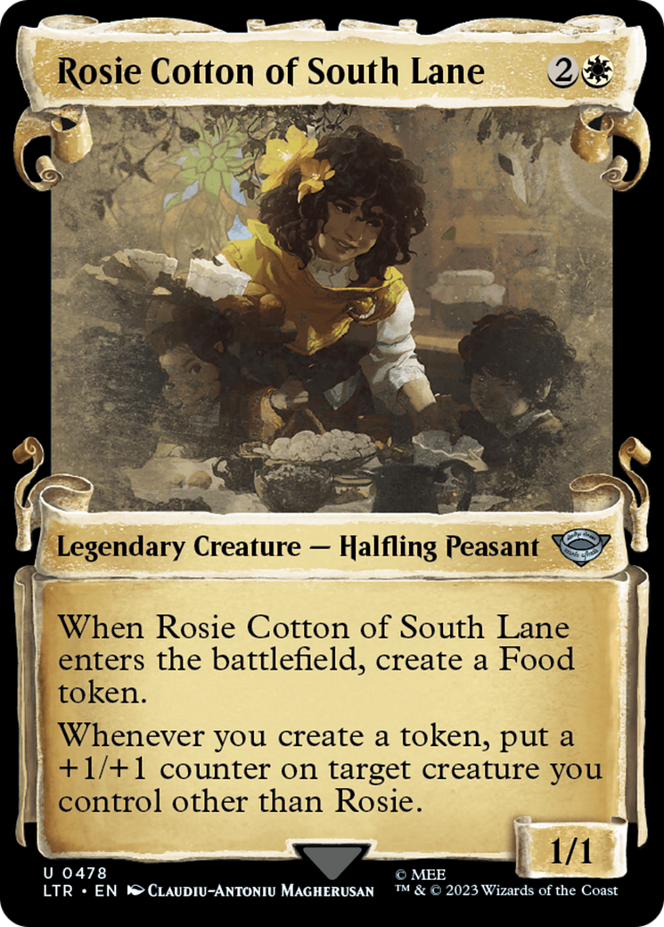 Rosie Cotton of South Lane [The Lord of the Rings: Tales of Middle-Earth Showcase Scrolls] | Gate City Games LLC
