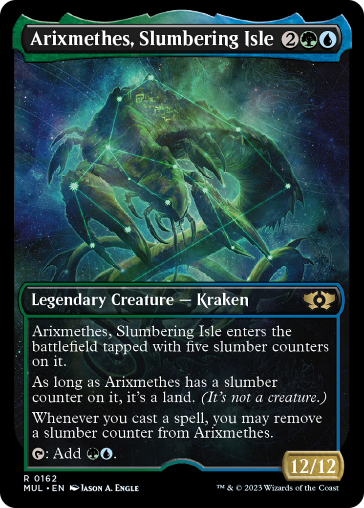 Arixmethes, Slumbering Isle (Halo Foil) [Multiverse Legends] | Gate City Games LLC