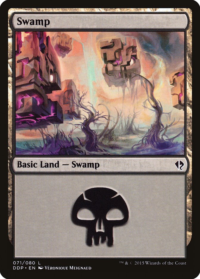 Swamp (71) [Duel Decks: Zendikar vs. Eldrazi] | Gate City Games LLC