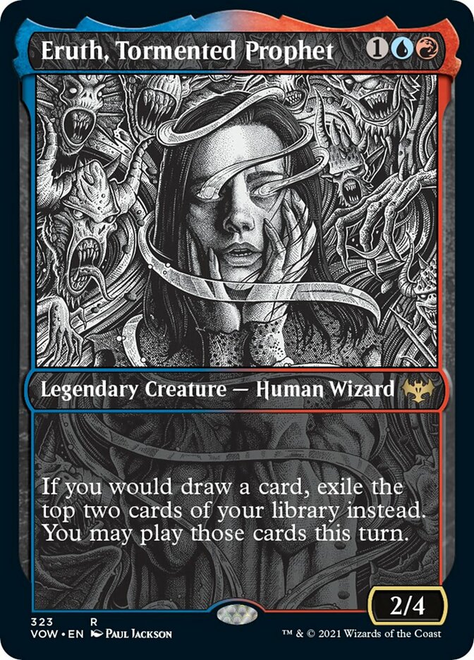 Eruth, Tormented Prophet (Showcase Eternal Night) [Innistrad: Crimson Vow] | Gate City Games LLC