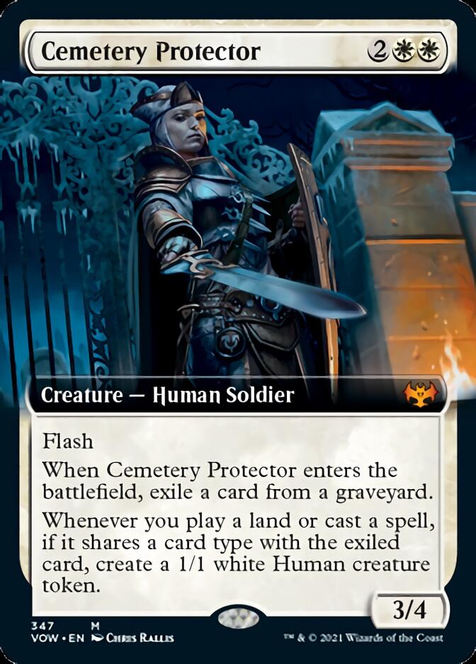 Cemetery Protector (Extended Art) [Innistrad: Crimson Vow] | Gate City Games LLC
