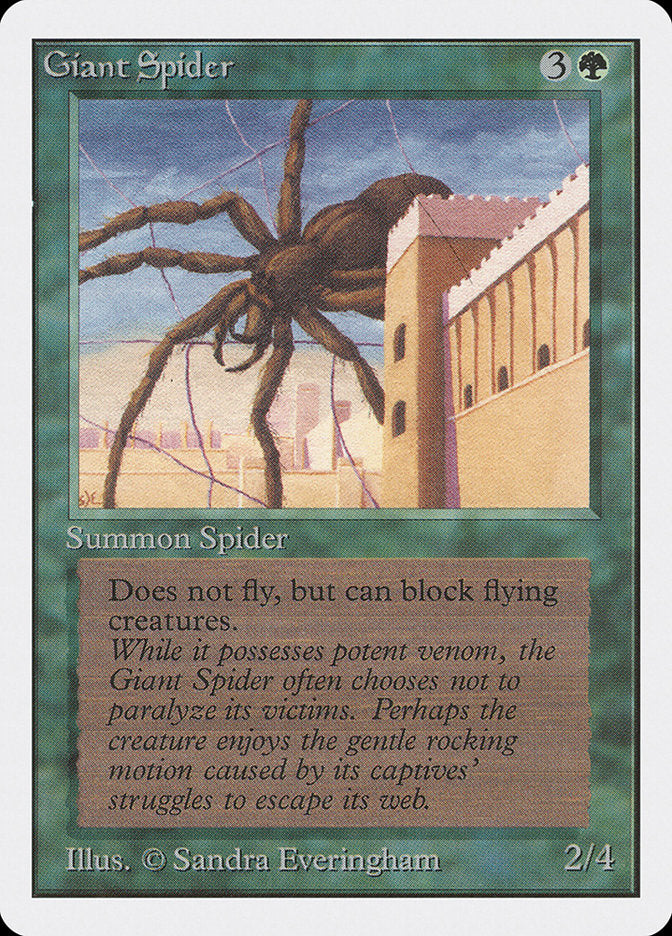 Giant Spider [Unlimited Edition] | Gate City Games LLC