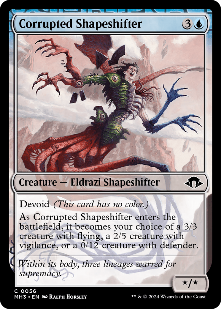 Corrupted Shapeshifter [Modern Horizons 3] | Gate City Games LLC