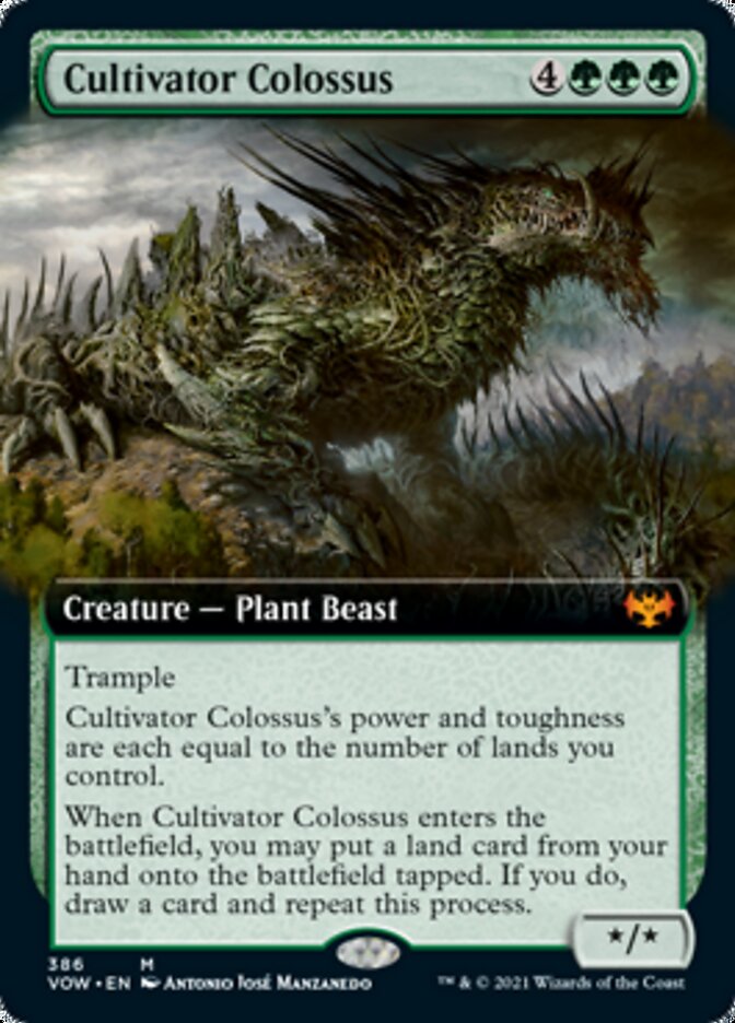Cultivator Colossus (Extended Art) [Innistrad: Crimson Vow] | Gate City Games LLC