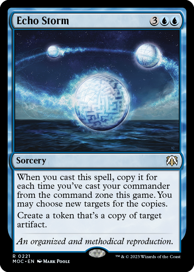 Echo Storm [March of the Machine Commander] | Gate City Games LLC