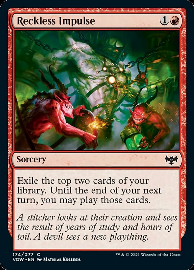 Reckless Impulse [Innistrad: Crimson Vow] | Gate City Games LLC