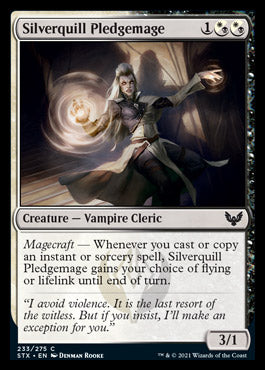 Silverquill Pledgemage [Strixhaven: School of Mages] | Gate City Games LLC