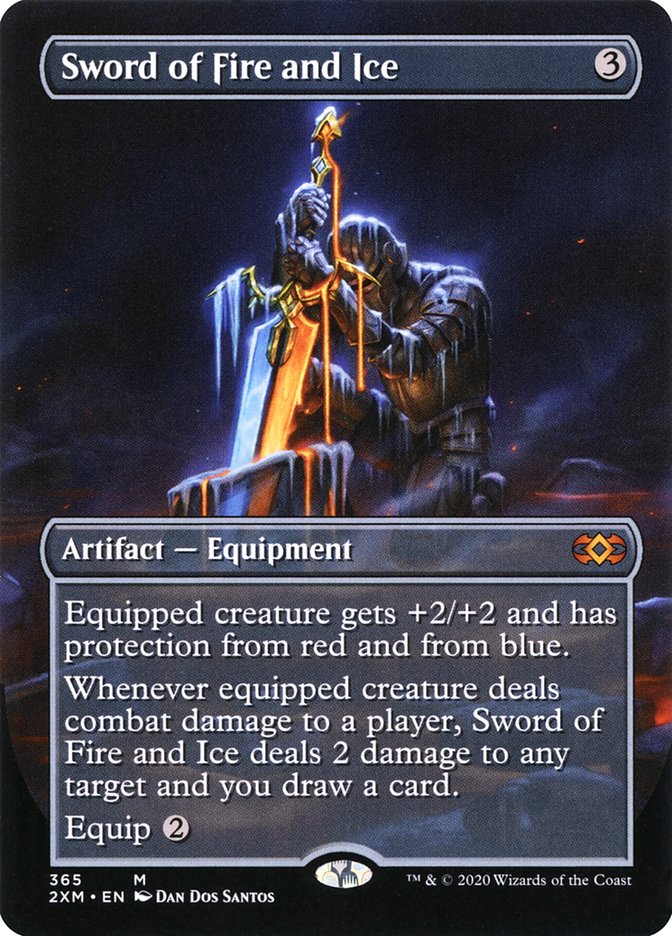 Sword of Fire and Ice (Toppers) [Double Masters] | Gate City Games LLC