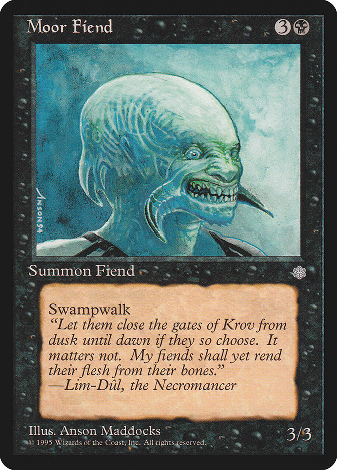 Moor Fiend [Ice Age] | Gate City Games LLC