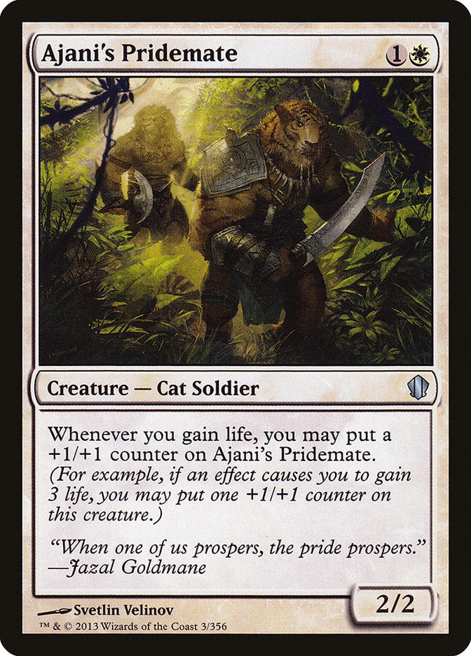 Ajani's Pridemate [Commander 2013] | Gate City Games LLC