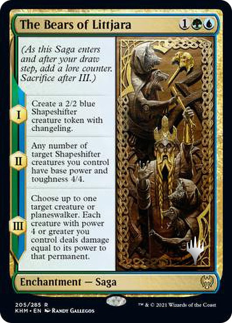 The Bears of Littjara (Promo Pack) [Kaldheim Promos] | Gate City Games LLC