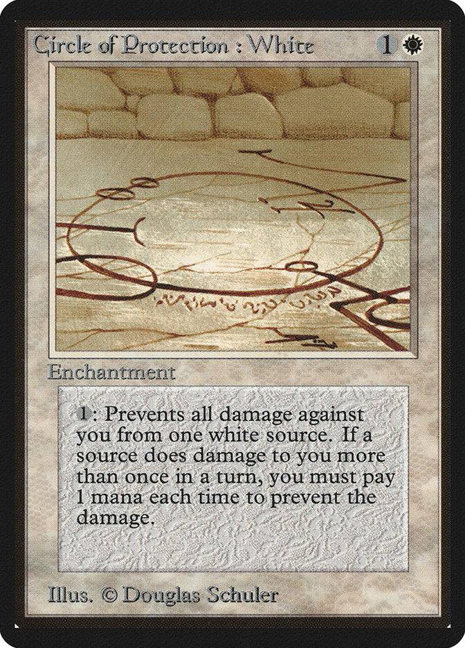 Circle of Protection: White [Beta Edition] | Gate City Games LLC