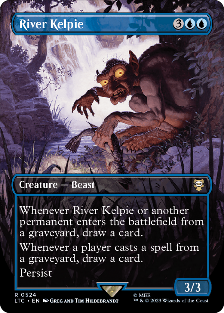River Kelpie (Borderless) [The Lord of the Rings: Tales of Middle-Earth Commander] | Gate City Games LLC