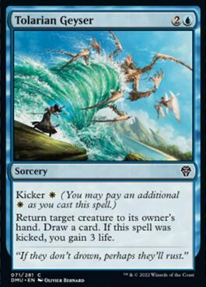 Tolarian Geyser [Dominaria United] | Gate City Games LLC