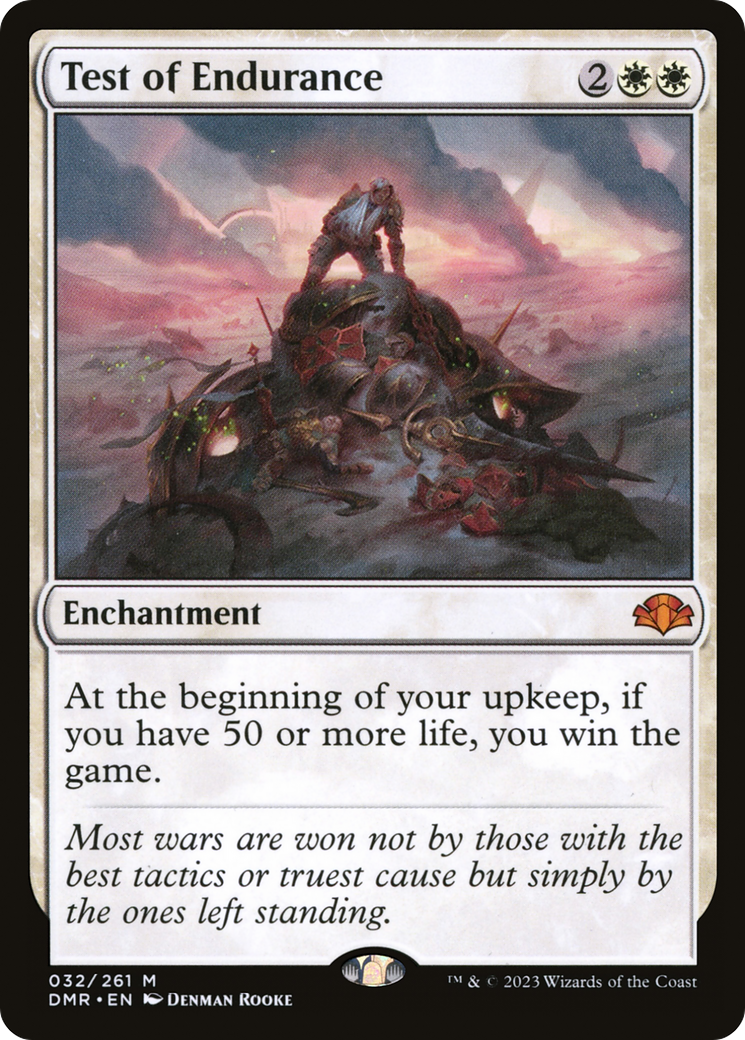 Test of Endurance [Dominaria Remastered] | Gate City Games LLC