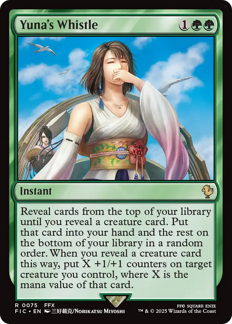 Yuna's Whistle [FINAL FANTASY Commander] | Gate City Games LLC