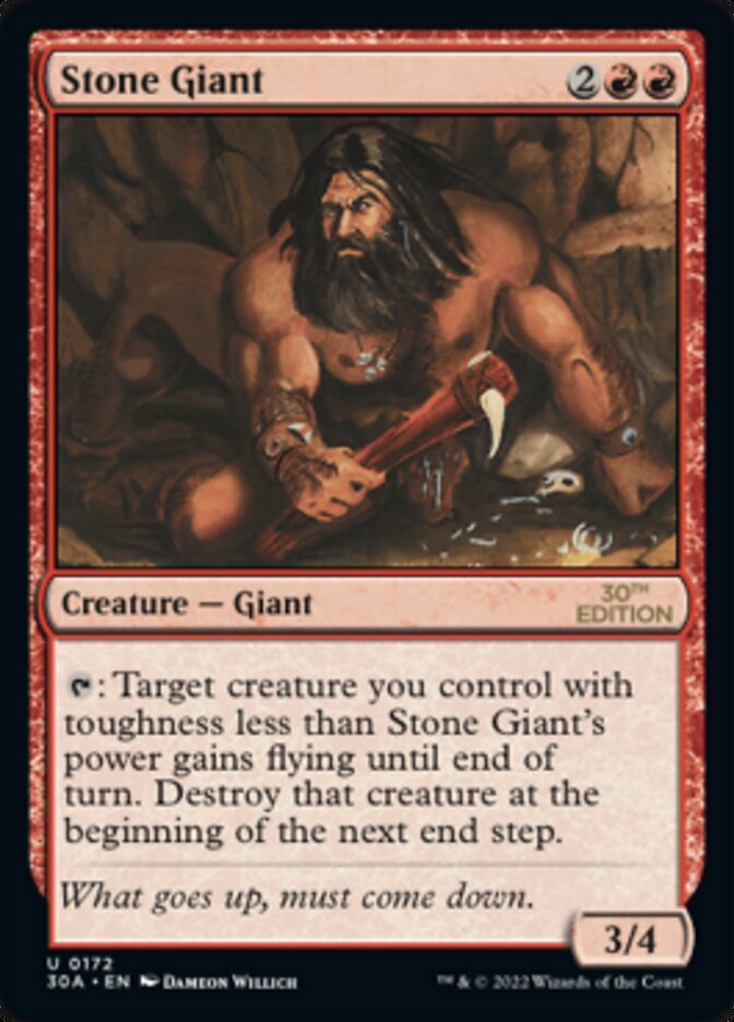 Stone Giant [30th Anniversary Edition] | Gate City Games LLC