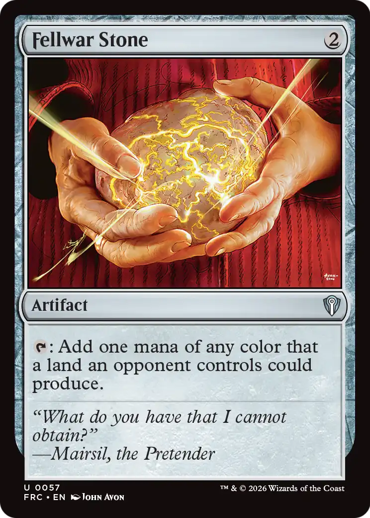 Fellwar Stone [Reality Fracture Commander] | Gate City Games LLC