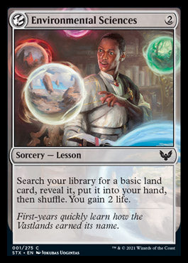 Environmental Sciences [Strixhaven: School of Mages] | Gate City Games LLC