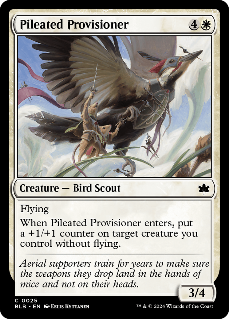 Pileated Provisioner [Bloomburrow] | Gate City Games LLC